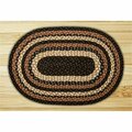 Capitol Earth Rugs Mocha-Frappuccino Jute Braided Rug 09-313